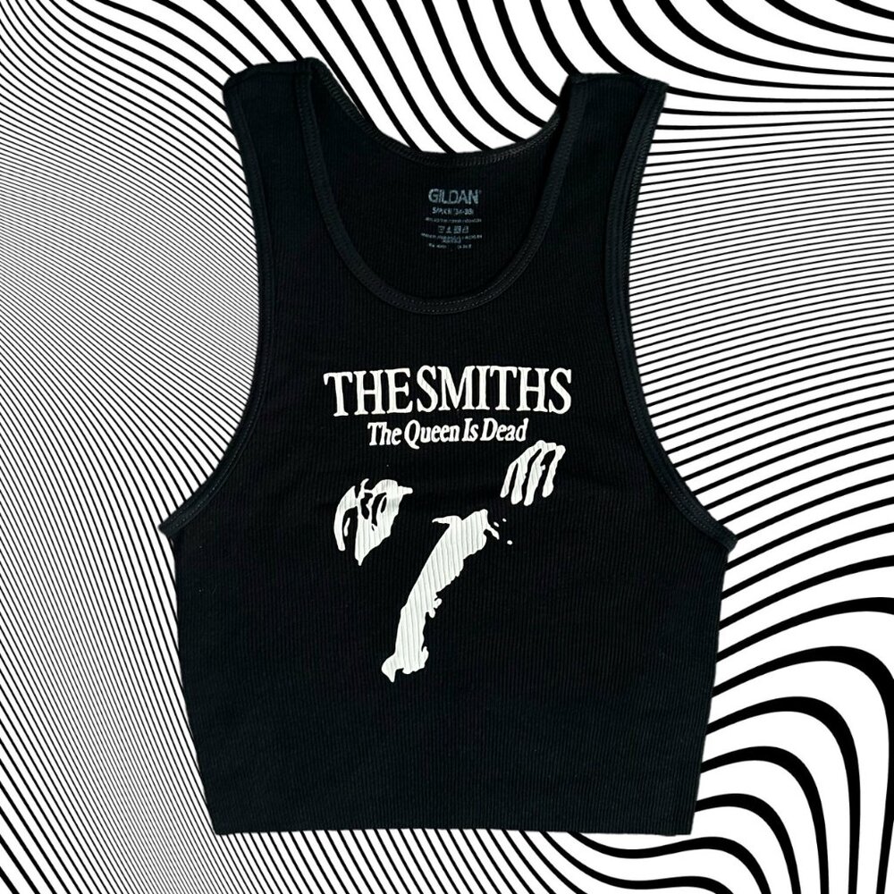 The Smiths Unisex Cropped Tank